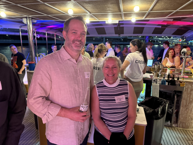 Adam Read and Samantha Saunders of HMPS