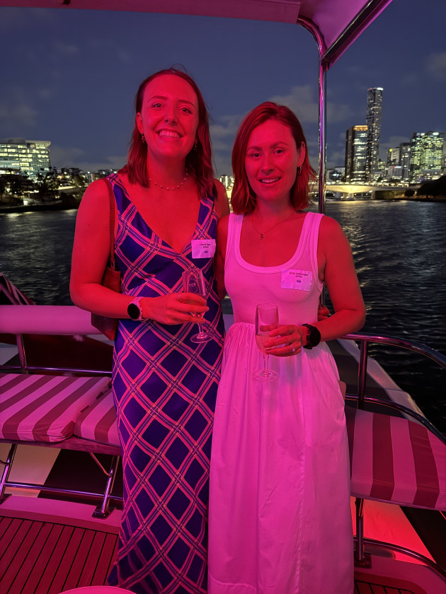 Event organisers extraordinaire: APPMA's Denni Egan and Emily McGuiness