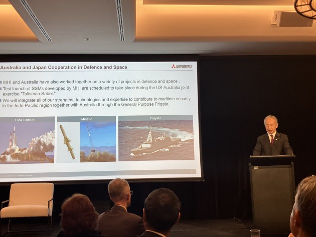 Japan has lifted its game in its bid to convince Australian decision-makers our new General Purpose frigate should be Mitsubishi’s Mogami.

Credit: Max Blenkin