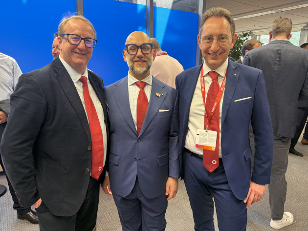 Trevor Mitford of Concetti ANZ with company director Ricardo and Emanuele Concetti (CEO).
