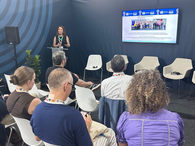 WPO president Luciana Pellegrino at COP30: When packaging is properly valued and intelligently designed, entire communities benefit