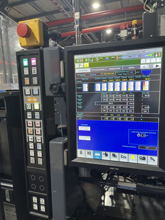 Electric injection moulding at Impact: lower energy consumption and faster cycle times