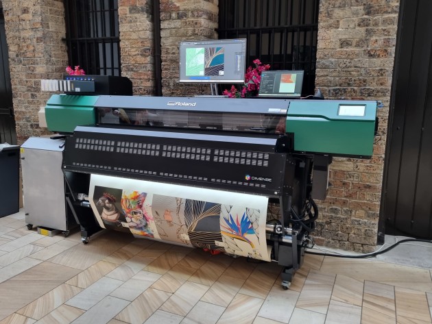 Taking embossed printing to the next level: Dimense DA-640