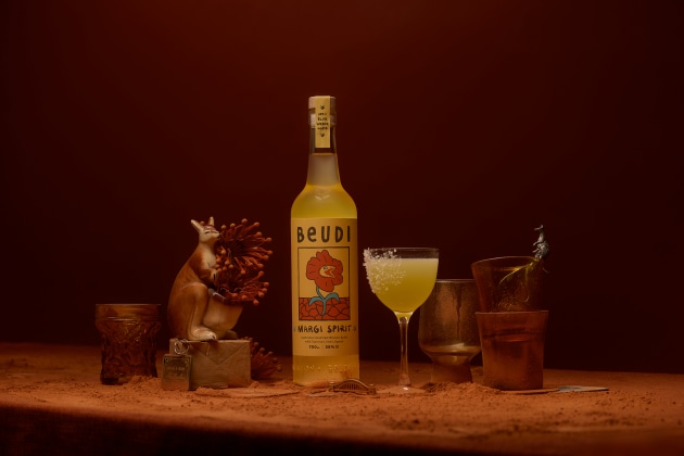 Beudi Margi Spirit is a nod to the classic margarita and an Australian first as a ready-to-drink product (with ice and lime, of course). It’s made with Beudi Blanco and Sunrise Lime Liqueur. (Image: Beudi)