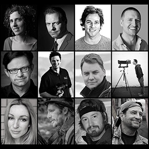 Photographer of the Year judges (left to right from top): Tamara Dean (photo by Anna Kucera), Jack Atley, Justin Gilligan, David Knight, Anthony McKee, Tom Putt, Joshua Holko, Tobias Titz, Mandarine Montgomery, Paul Hoelen, Tim Levy and Nick Melidonis.