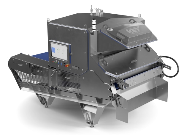 Global processing machinery manufacturer and member of Duravant’s Food Sorting and Handling Group, Key Technology, has introduced the latest edition of its Compass belt-fed optical sorter for the food industry.
Source: Key Technology