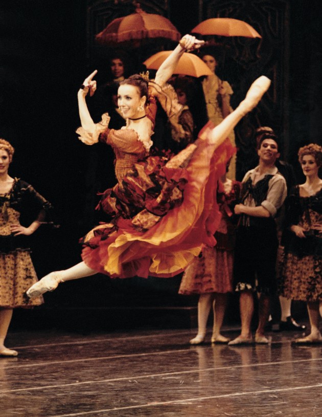 Sylvie Guillem as Kitri in Don Quixote
Photo: Gilles Tapie. Supplied by Prix de Lausanne.