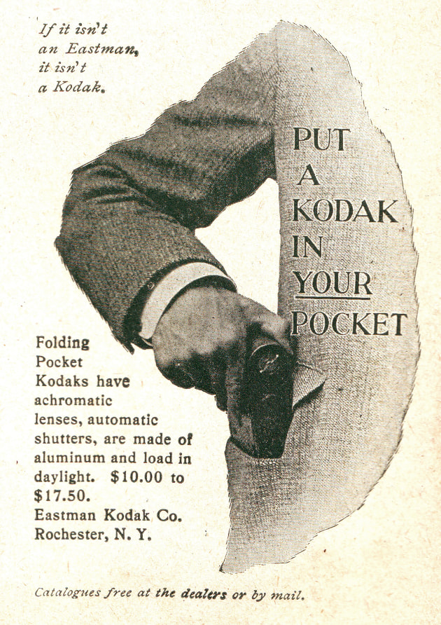 Kodak Pocket Camera (Advertisment from 1900)