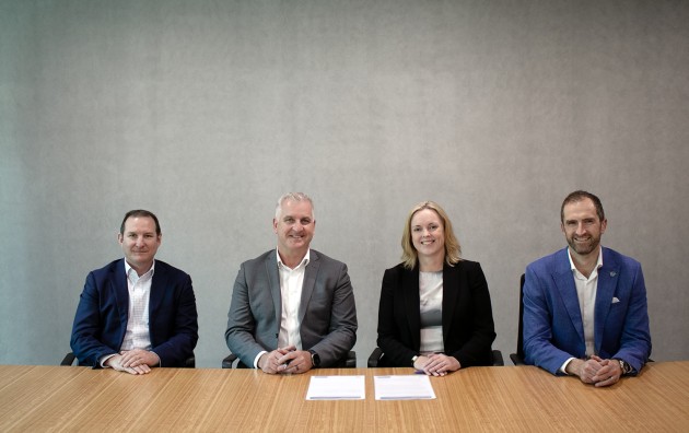Ben Kelly and Nic Maan of KBR, and Sarah Kenny and Trevor Dove of BMT.

Credit: KBR