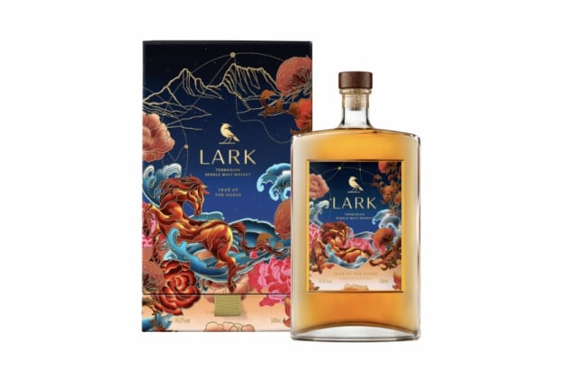 Lark distillery's new release fire horse edition whisky is crafted for the year of Horse.