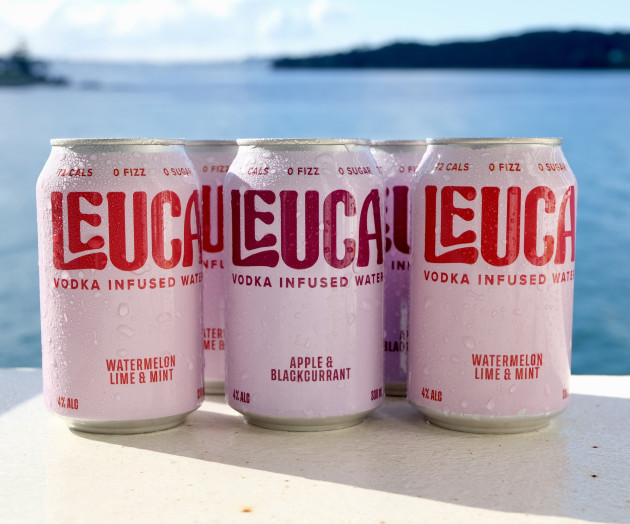 A new RTD brand has launched into the scene, ready to take over Spring with a fizz-free vodka-infused alternative to heavy, sugary, or overly carbonated drinks – Leuca.
Source: Leuca