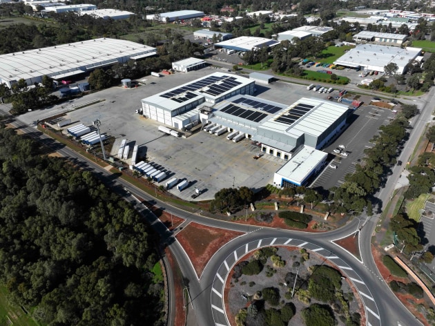 Lineage facility in Edinburgh, South Australia.