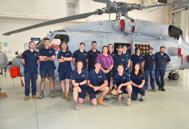 In January 2024, Fiona Phillips MP, Federal Member for Gilmore met with Sikorsky Australia’s newest intake of apprentices and also toured Sikorsky Australia’s maintenance and logistics support facilities in Nowra.
Credit: Sikorsky Australia