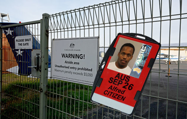 AusCheck does all background checks for issuing ASICs. (composite image)