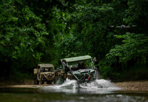 The United States Marine Corps has awarded Polaris Government and Defense a sole-source contract to continue production and delivery of the MRZR Alpha Ultra-Light Tactical Vehicle.

Credit: Polaris Government and Defense