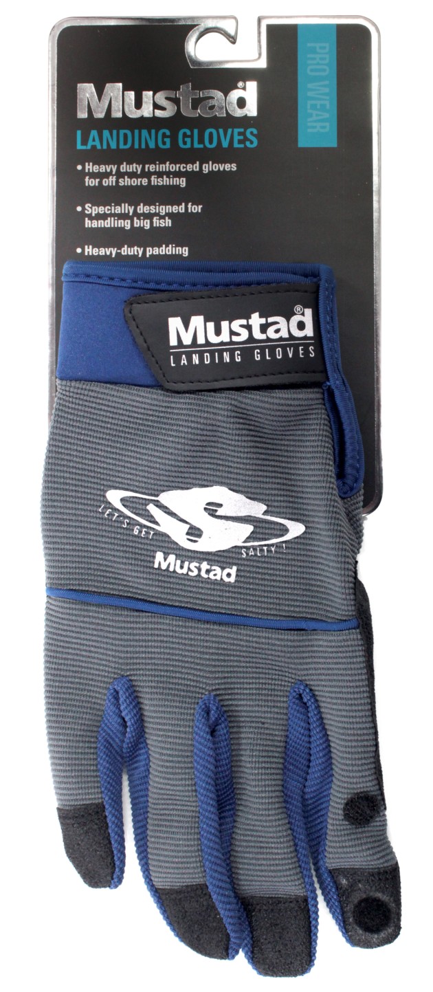 Mustad Landing, Casting and Sun Gloves Fishing World