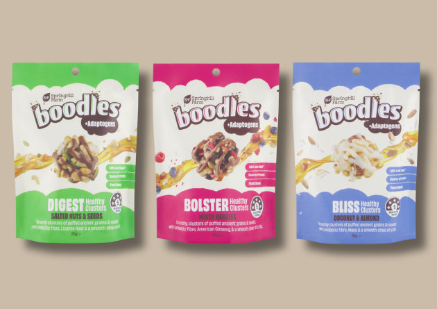 Springhill Farm has launched a new better-for-you sweet treat, packed with 15 per cent plant-based protein and aiming to support energy, focus and nourishment without compromising on flavour – Boodles Healthy Clusters.
Source: Springhill Farm