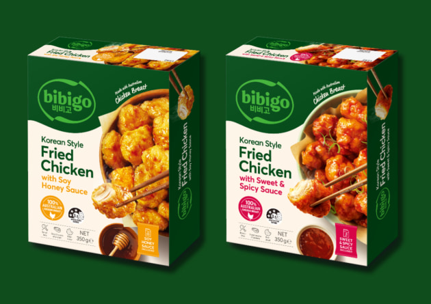 CJ Foods Oceania has launched its bibigo Korean Style Fried Chicken to the Australian market, in flavours Sweet & Spicy and Soy & Honey.
Source: CJ Foods
