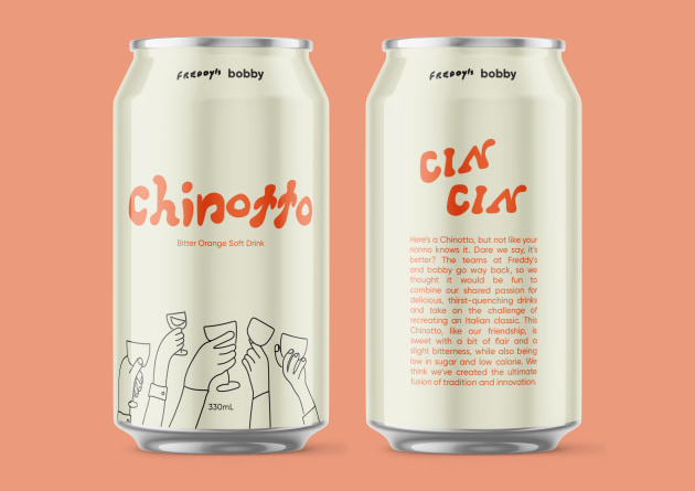 Better-for-you soft drink brand, Bobby, has teamed up with Melbourne local pizzeria, Freddy’s Pizza, to create a brand new, limited-edition flavour inspired by Italian Chinotto.
Source: Bobby