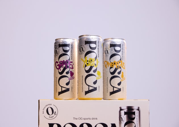 A blend of salt, red wine vinegar, and water – known as Posca – was the ‘original sports drink’, helping to keep the soldiers of the Roman Empire marching up to 30 kilometres per day. Posca Hydrate co-founders, Merrick Watts and Ed Stening.
Source: Posca Hydrate