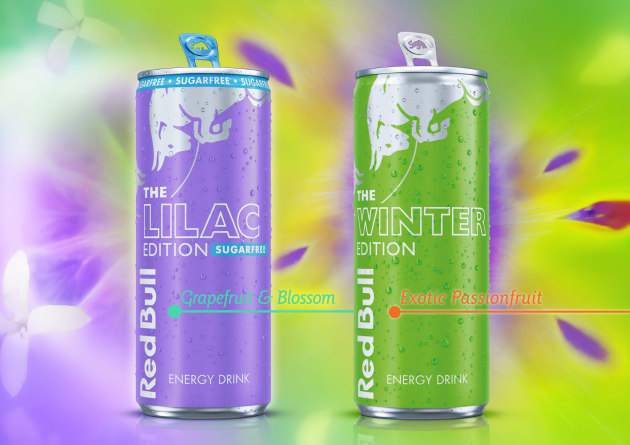Red Bull has hit the ground running for 2026, with two new editions landing in Australia this month &ndash; the Lilac Edition (Grapefruit and Blossom) and the Winter Edition Exotic Passionfruit.
Source: Red Bull