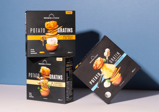 Potato Utopia is expanding its Gratin range with the launch of two new flavours &ndash; Mozzarella Hot Honey and Parmesan & Black Pepper.
Source: Potato Utopia