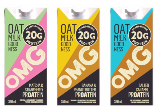 OMG Group has expanded its Oat Milk Goodness PrOATein ready-to-drink (RTD) range with three new flavours, which will be stocked nationally across 943 Woolworths stores from next quarter.
Source: OMG