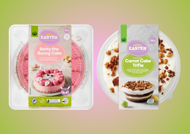 Woolworths is gearing up for Easter with new and returning favourites in its bakery lineup, blending iconic flavours with fun formats.
Source:Woolworths