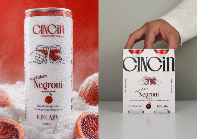 Family-owned spritz cocktail brand, CINCiN Beverages, has expanded its range of premium canned cocktails with the launch of Mistaken Negroni &ndash; inspired by the Negroni Sbagliato.
Source: CINCiN Beverages