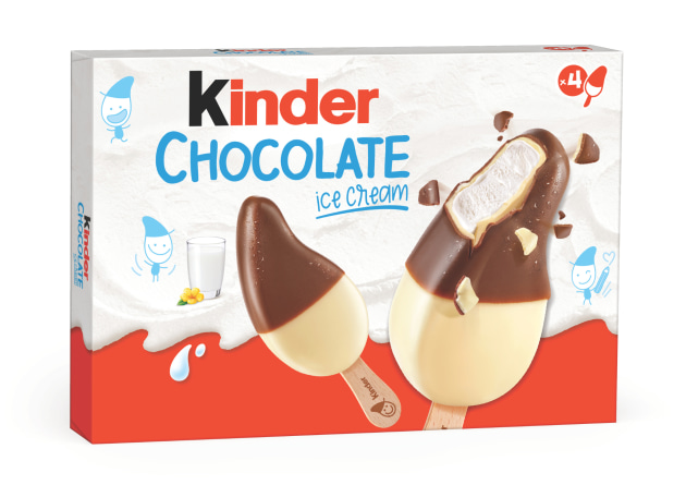 Italian confectionery company, Ferrero, has launched a frozen treat for the Australian summer under its iconic Kinder brand for the first time – Kinder Chocolate Ice Cream.
Source: Ferrero