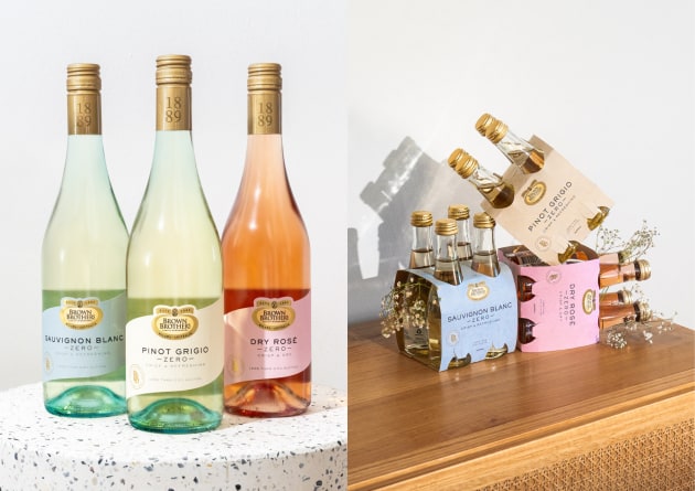 Brown Family Wine Group brand, Brown Brothers, is expanding its no and low alcohol wine offerings with the launch of its Dry Zero range.
Source: Brown Brothers