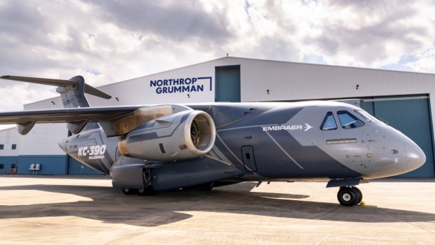 Embraer and Northrop Grumman will collaborate to evolve the multi-mission KC-390 Millennium aircraft, to provide advanced tanking capabilities for the United States Air Force and allied nations.

Credit: Northrop Grumman