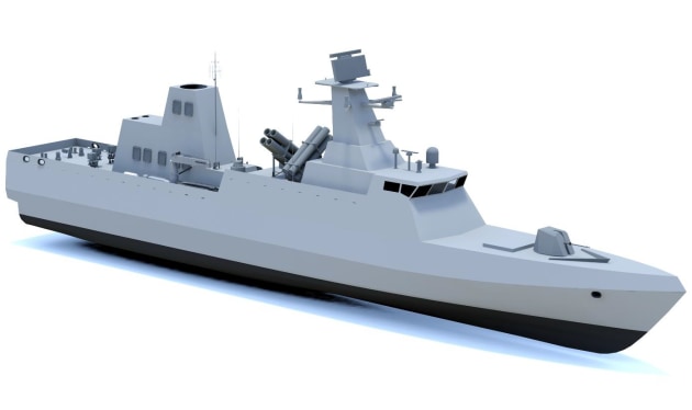 Kongsberg Maritime has signed a contract to supply 18 large Kamewa waterjets for the Indian Navy&rsquo;s Next Generation Missile Vessel program.

Credit: Kongsberg