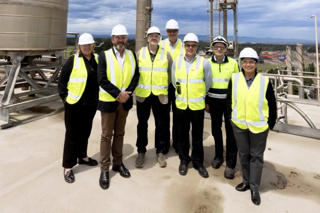 Recent visit to Maryvale Mill by The Honorary Consul-General of Denmark in Melbourne, Australia, representing the State of Victoria, Jan Ravnholt (second from the left) and Trade Council of Denmark in Australia, Dorothy Dellosa, Senior Advisor AgriFood, Bioenergy & Water (far right).
