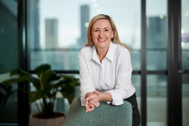 Ventia General Manager, Defence Base Services, Pauline Fitzgerald. 

Credit: Ventia