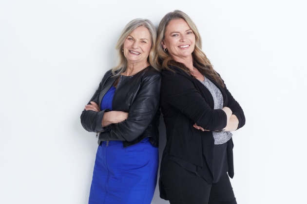 L-R: Lin Windram and Maxine Windram