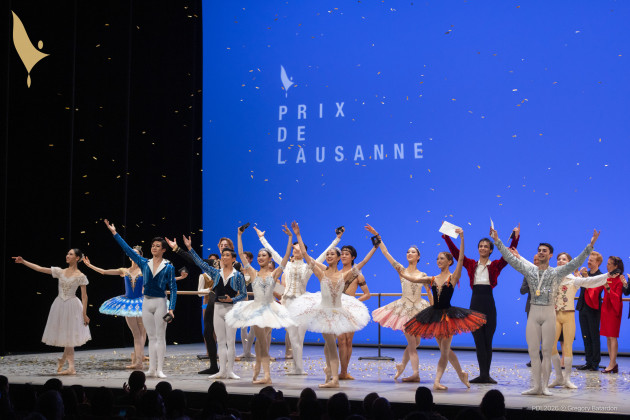 Prix de Lausanne 2026 Awards Ceremony. Image by Prix de Lausanne Photographer Gregory Batardon