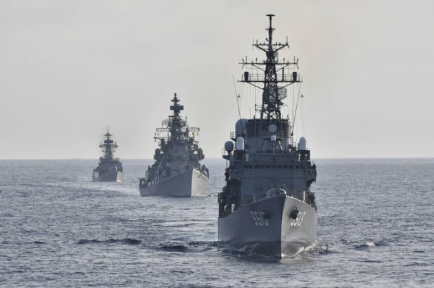 JMSDF Training and Exercises.

Credit: Japan Ministry of Defense