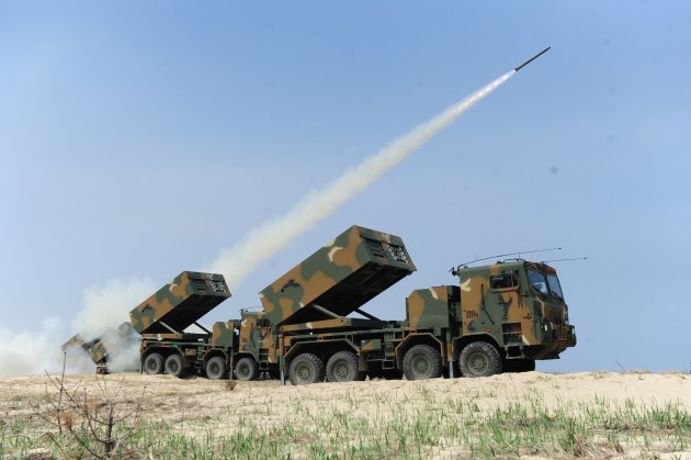 Hanwha Aerospace to supply three additional Chunmoo multiple rocket launcher systems to the Estonian Defence Forces.

Credit: Hanwha Aerospace