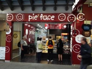 A large number of Pie Face's company stores are closing.