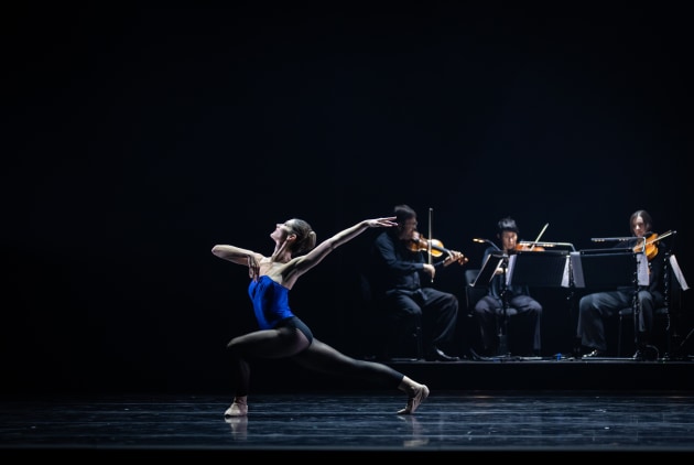 Queensland Ballet's 'Strings'. Chamber Minds. Image by David Kelly