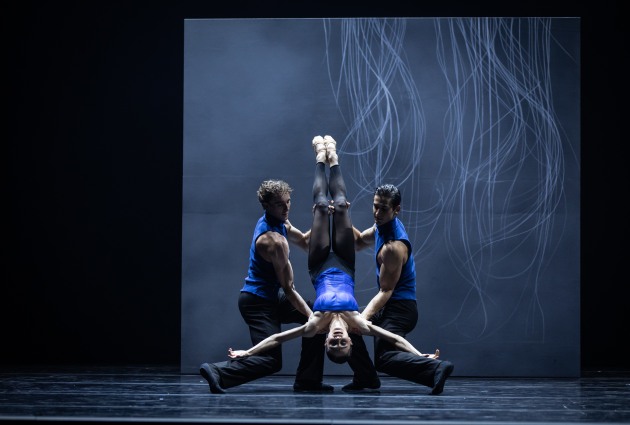 Queensland Ballet's 'Strings'. The Seventh Blue. Image by David Kelly