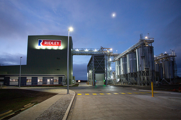 Wiley's project for Ridley's new extrusion feed mill, led by Logan Ashmole as senior project manager, is one of three nominations in the AIB Awards 2020.