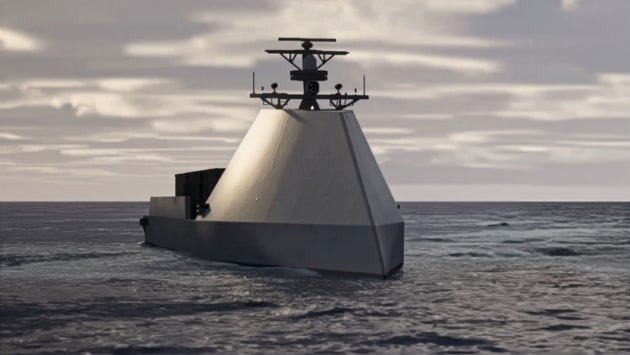 The US Navy has selected HII&rsquo;s Romulus Unmanned Surface Vessel to advance to the at-sea testing phase of the Medium Unmanned Surface Vessel program.

Credit: HII