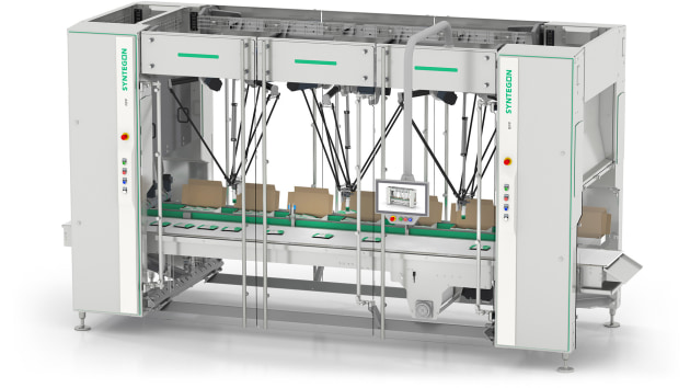 The number of robots in each robotic cell of the RPP platform can be configured individually to automate processes such as feeding, handling and loading.