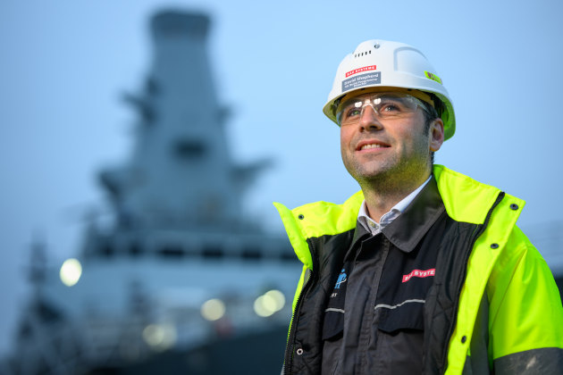 BAE Systems Australia Managing Director of Surface Ships David Shepherd.

Credit: BAE Systems Australia