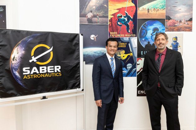 The NSW Government has opened Saber Astronautics&rsquo; new research and development laboratory in Chippendale.

Credit: Saber Astronautics