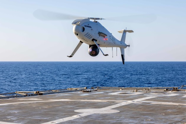 The Hellenic Navy has signed a contract with Schiebel to procure ship-based Camcopter S-100 Unmanned Air Systems to be deployed on the Hellenic Navy&rsquo;s Fr&eacute;gate de D&eacute;fense et d&rsquo;Intervention Belharra-class frigates, namely HS Kimon, Nearchos and Formion.&nbsp;

Credit: Schiebel