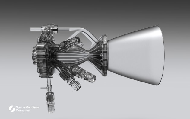 The Scintilla propulsion engine.

Credit: Space Machines Company