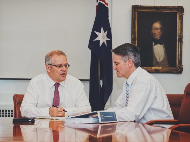 The move sees Marise Payne move to Foreign Affairs, Chris Pyne move to Defence, and Steve Ciobo move to Defence Industry. Scott Morrison via Twitter